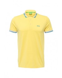 Мужская желтая футболка-поло от Boss Green