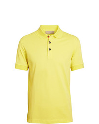 Мужская желтая футболка-поло от Burberry