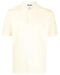 Мужская желтая футболка-поло от C.P. Company