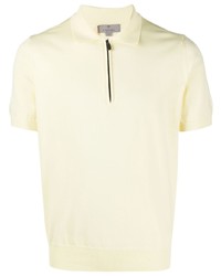 Мужская желтая футболка-поло от Canali