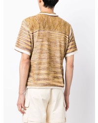 Мужская желтая футболка-поло от Jacquemus