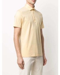 Мужская желтая футболка-поло от Brunello Cucinelli