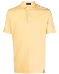Мужская желтая футболка-поло от Drumohr