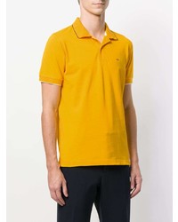 Мужская желтая футболка-поло от Sun 68