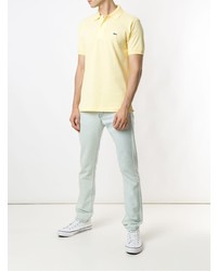 Мужская желтая футболка-поло от Lacoste