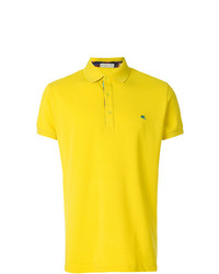 Мужская желтая футболка-поло от Etro