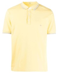 Мужская желтая футболка-поло от Fay