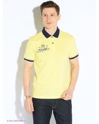 Мужская желтая футболка-поло от Fine Joyce