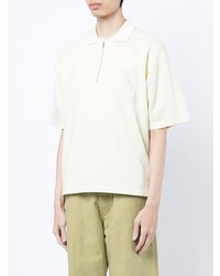 Мужская желтая футболка-поло от YMC