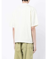 Мужская желтая футболка-поло от YMC