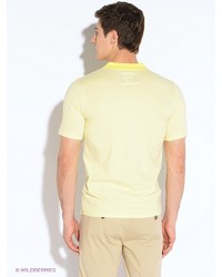 Мужская желтая футболка-поло от Greg Horman