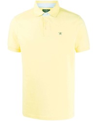 Мужская желтая футболка-поло от Hackett