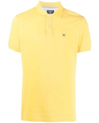 Мужская желтая футболка-поло от Hackett