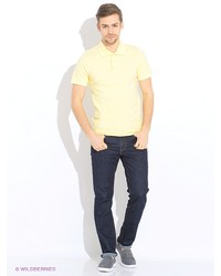 Мужская желтая футболка-поло от КАЛIНКА