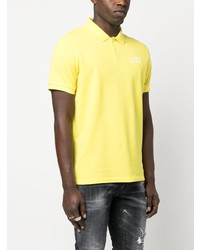 Мужская желтая футболка-поло от DSQUARED2