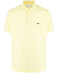 Мужская желтая футболка-поло от Lacoste