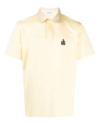 Мужская желтая футболка-поло от Lanvin