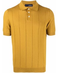 Мужская желтая футболка-поло от Lardini
