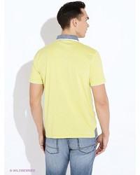 Мужская желтая футболка-поло от LERROS