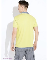 Мужская желтая футболка-поло от LERROS