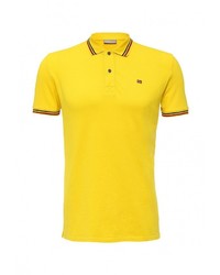 Мужская желтая футболка-поло от Napapijri