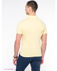 Мужская желтая футболка-поло от Oodji