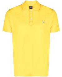 Мужская желтая футболка-поло от Paul & Shark
