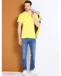 Мужская желтая футболка-поло от PEPE JEANS LONDON