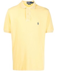 Мужская желтая футболка-поло от Polo Ralph Lauren