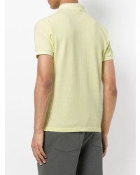 Мужская желтая футболка-поло от Sun 68