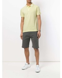 Мужская желтая футболка-поло от Sun 68