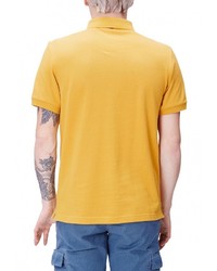 Мужская желтая футболка-поло от s.Oliver