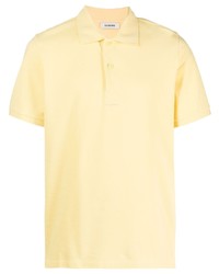 Мужская желтая футболка-поло от Sandro