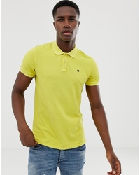 Мужская желтая футболка-поло от Scotch & Soda