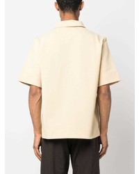 Мужская желтая футболка-поло от Jil Sander
