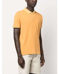 Мужская желтая футболка-поло от Woolrich