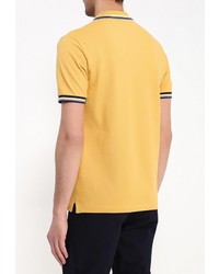 Мужская желтая футболка-поло от SPRINGFIELD