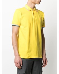 Мужская желтая футболка-поло от Peuterey