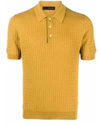 Мужская желтая футболка-поло от Tagliatore