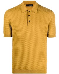 Мужская желтая футболка-поло от Tagliatore