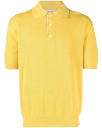 Мужская желтая футболка-поло от There Was One
