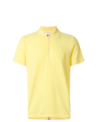 Мужская желтая футболка-поло от Thom Browne