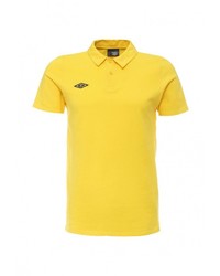 Мужская желтая футболка-поло от Umbro