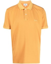 Мужская желтая футболка-поло от Woolrich