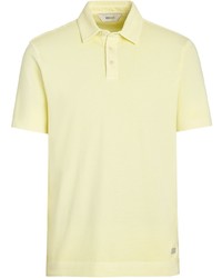 Мужская желтая футболка-поло от Z Zegna