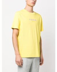 Мужская желтая футболка с длинным рукавом с принтом от Missoni
