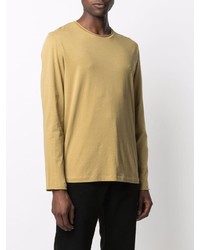 Мужская желтая футболка с длинным рукавом от Filippa K