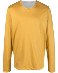 Мужская желтая футболка с длинным рукавом от Sease
