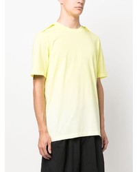 Мужская желтая футболка с круглым вырезом от Premiata