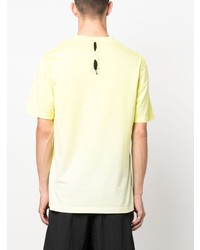 Мужская желтая футболка с круглым вырезом от Premiata